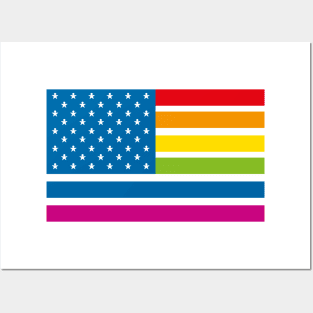 American Pride Posters and Art